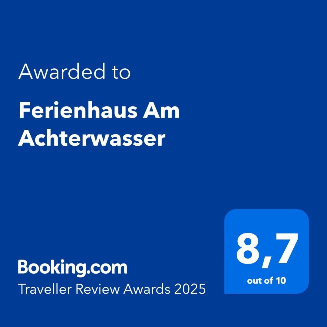 Ferienhaus Am Achterwasser Uckeritz Eksteriør bilde